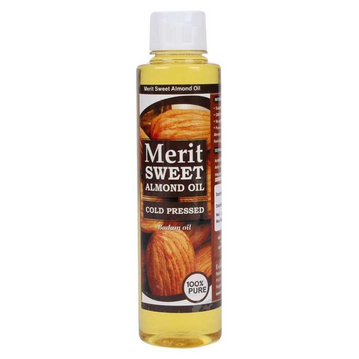 Buy Merit Sweet Almond Oil (250 ml) - Purplle