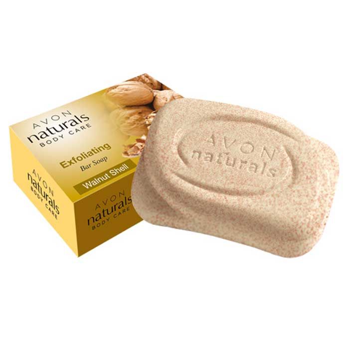 Buy Avon Naturals Exfoliating Bar Soap Walnut Shell (100 g) - Purplle