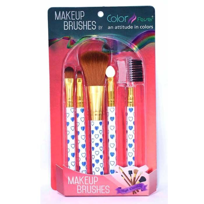 Buy Color Fever Makeup Brush Set Multi - Purplle
