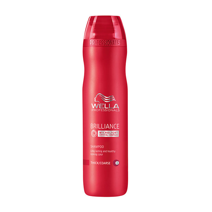 Buy Wella Professionals Brilliance Shampoo For Colored Hair (250 ml) - Purplle