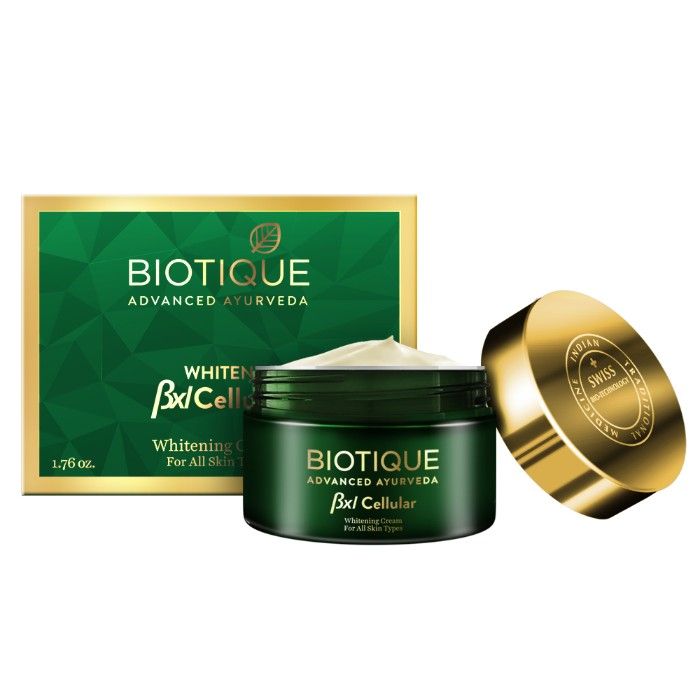 Buy Biotique BXL Cellular Whiten - Whitening Cream (50 g) - Purplle