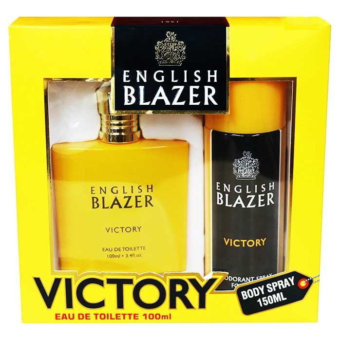 Buy English Blazer Victory Gift Set For Men (100 ml + 150 ml) - Purplle