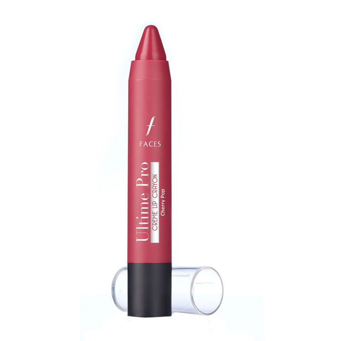 Buy Faces Canada Ultime Pro Creme Lip Crayon Cherrypop 08 (4.2 g) - Purplle