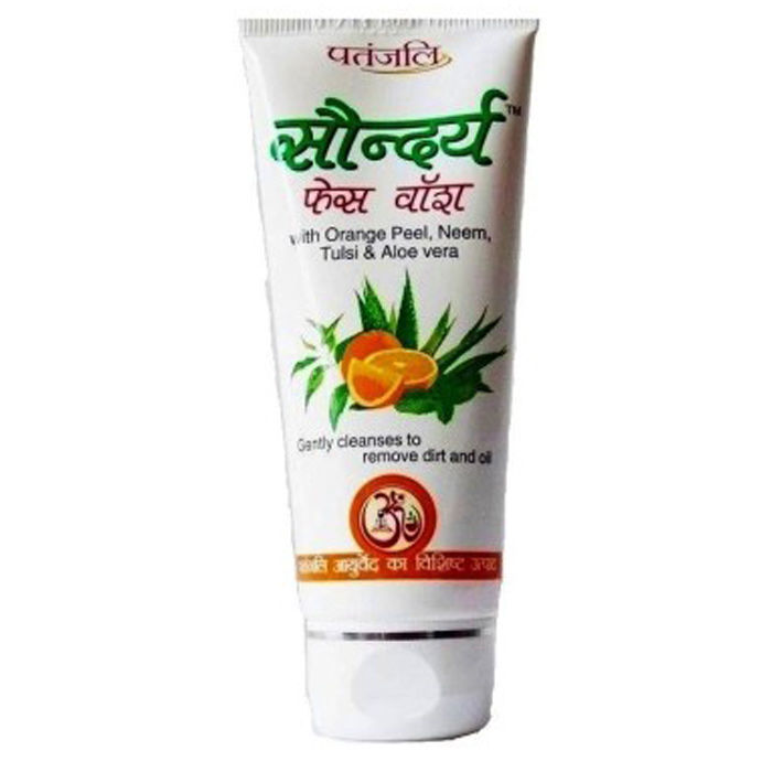 Buy Patanjali Saundarya Face Wash (60 g) - Purplle