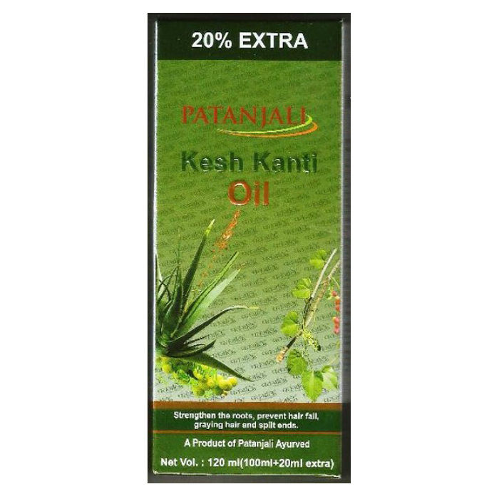 Buy Patanjali Kesh Kanti Hair Oil (120 ml) - Purplle