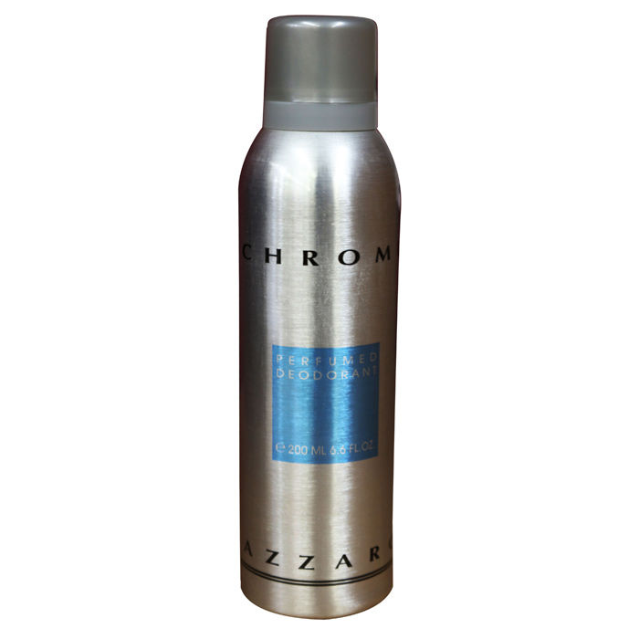 Buy Azzaro Chrome Perfumed Deodorant Body Spray (200 ml) - Purplle