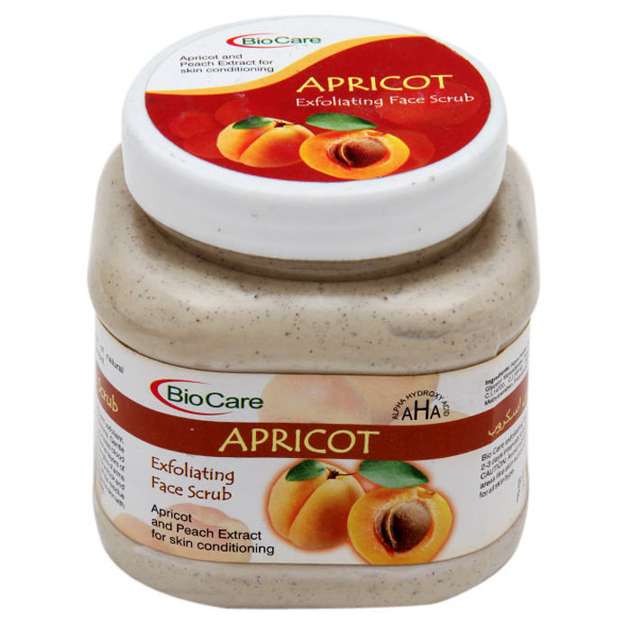 Buy Biocare Face Scrub Apricot And Peach Scrub (500 ml) - Purplle