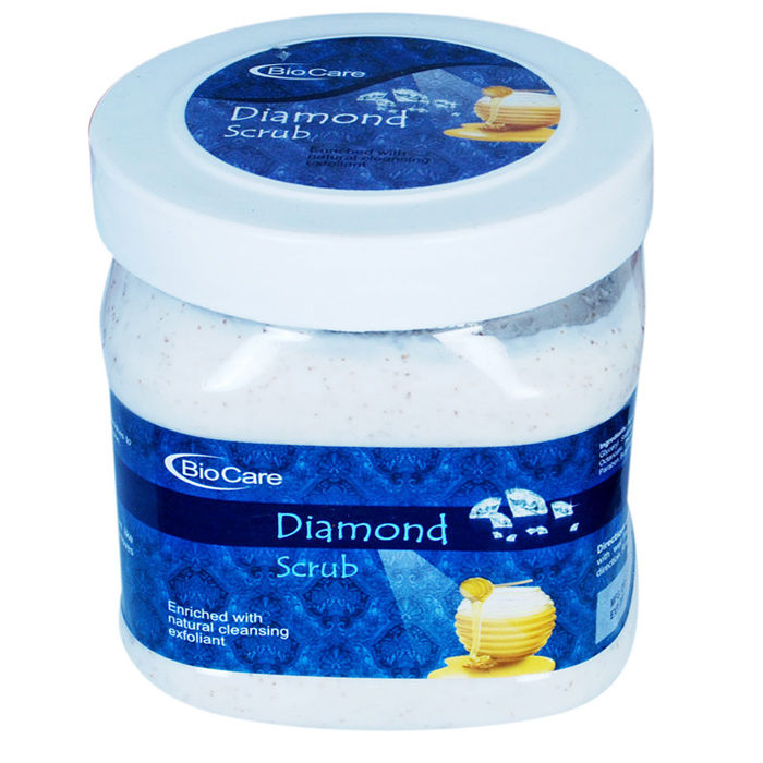 Buy Biocare Diamond Enriched With Natural Cleansing Exfoliant Scrub (500 ml) - Purplle
