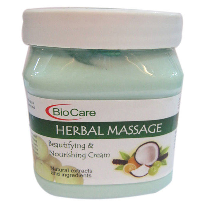 Buy Biocare Herbal Massage Cream (500 ml) - Purplle