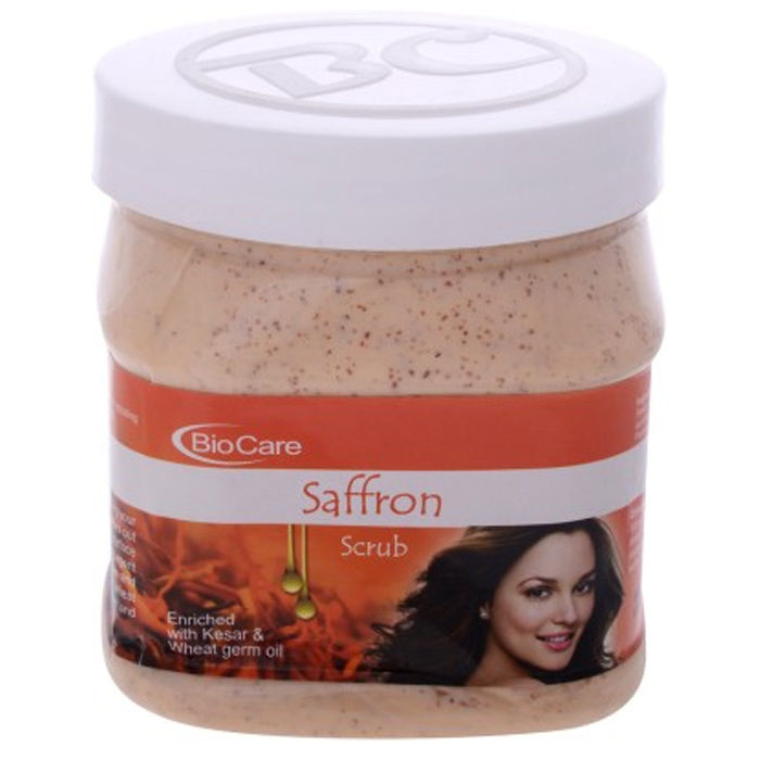 Buy Biocare Saffron Scrub (500 ml) - Purplle
