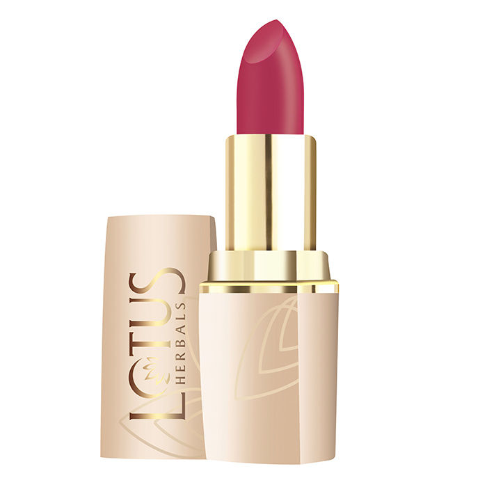 Buy Lotus Make-Up Pure Colors Matte Lip Color Rouge Allure | Long Lasting | Creamy Matte Finish | 4.2g - Purplle