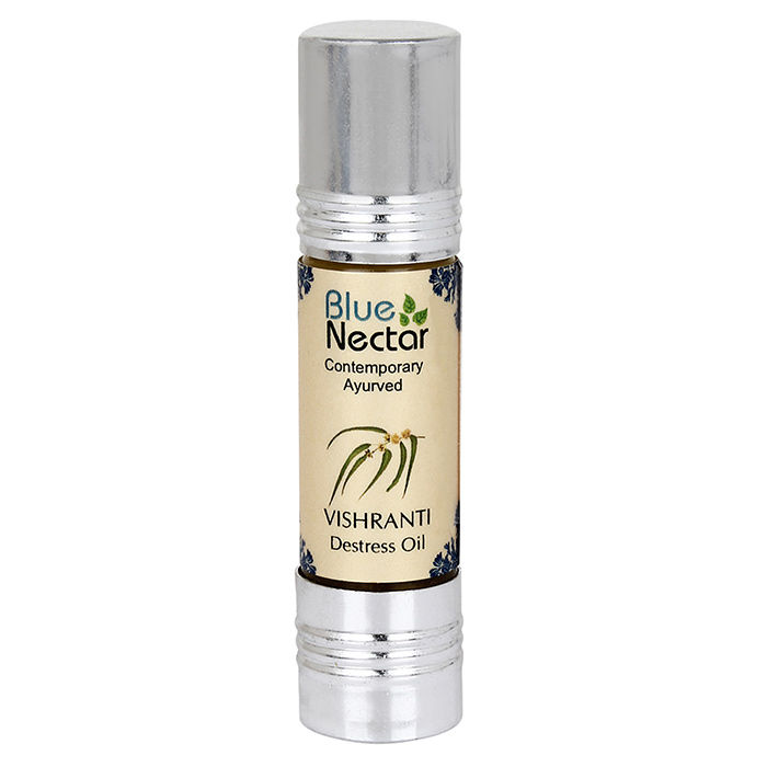Buy Blue Nectar Vishranti - Destress & Migraine Oil (9 ml) - Purplle