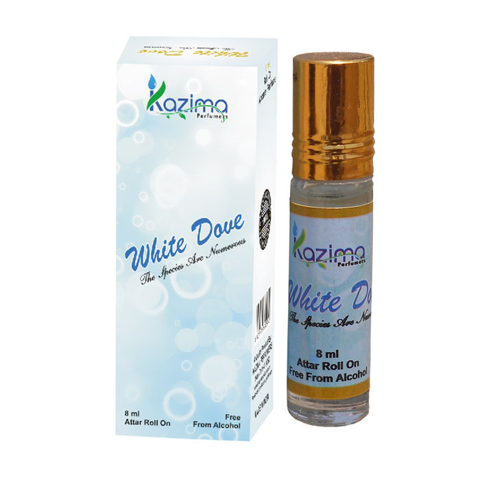Buy Kazima White Dove Apparel Concentrated Attar Perfume (8 ml) - Purplle