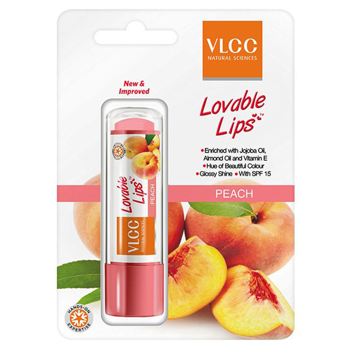 Buy VLCC Peach Lip Balm (4 .5 g) - Purplle