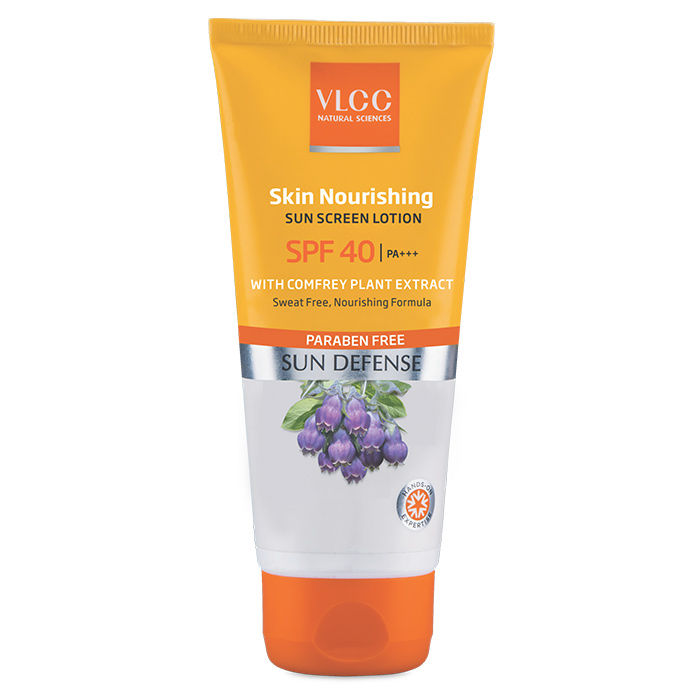 Buy VLCC Skin Nourishing Sun Screen Lotion Spf 40 (100 g) - Purplle