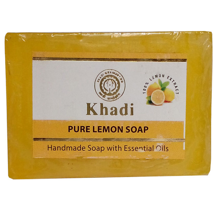 Buy Khadi Lemon Soap 125 g - Purplle