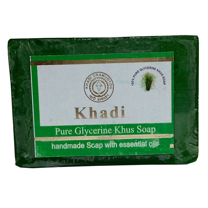 Buy Khadi Khus Soap 125 g - Purplle