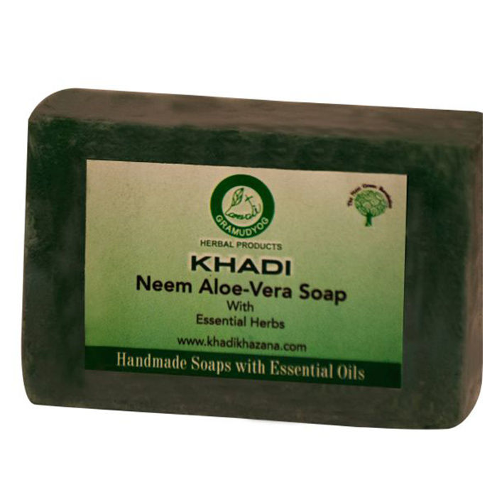 Buy Khadi Neem Alovera Soap 125 g - Purplle