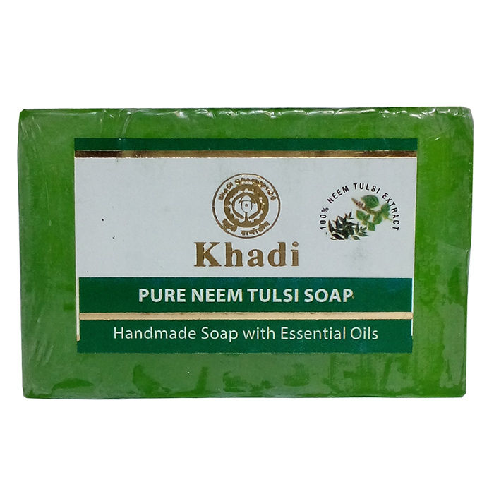 Buy Khadi Neem Tulsi Soap 125 g - Purplle