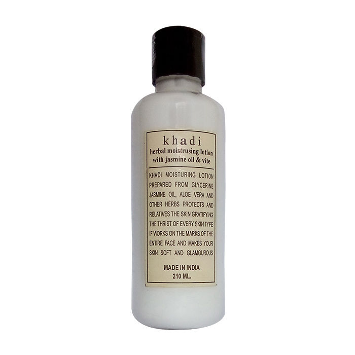 Buy Khadi Jasmine Oil Vite Herbal Moistrusing Lotion 210 ml - Purplle