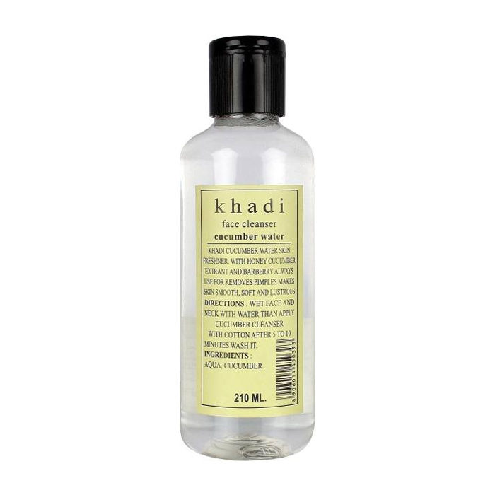 Buy Khadi Cucumber Water Face Cleanser 210 ml - Purplle