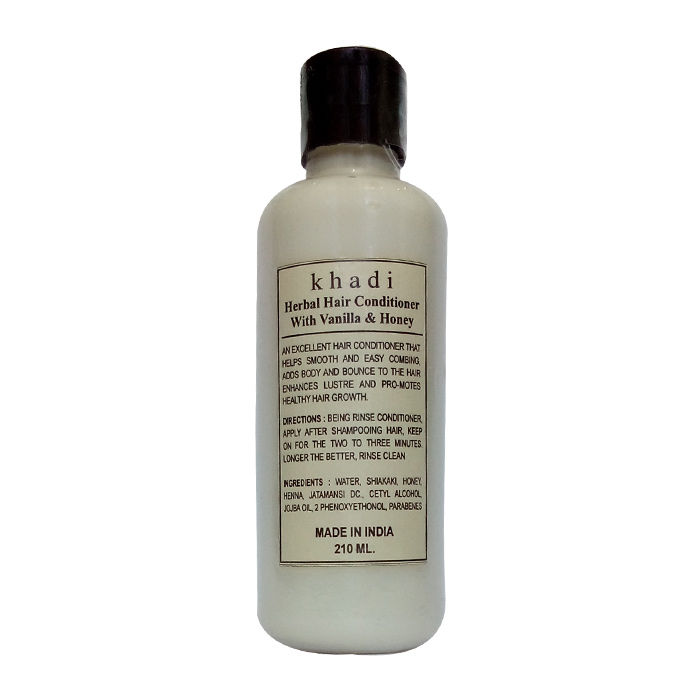 Buy Khadi Vanilla Honey With Herbal Hair Conditioner 210 ml - Purplle