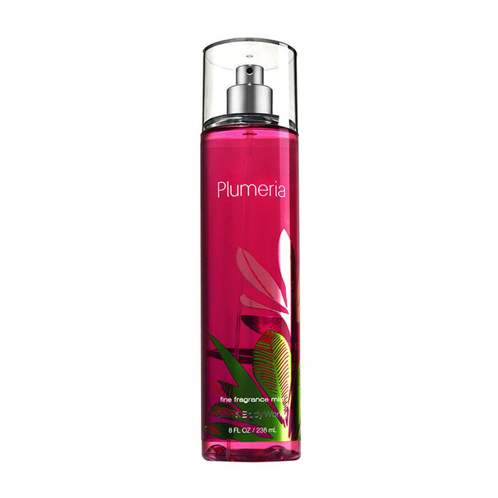 Buy Bath & Body Works Plumeria Fine Fragrance Mist (236 ml) - Purplle