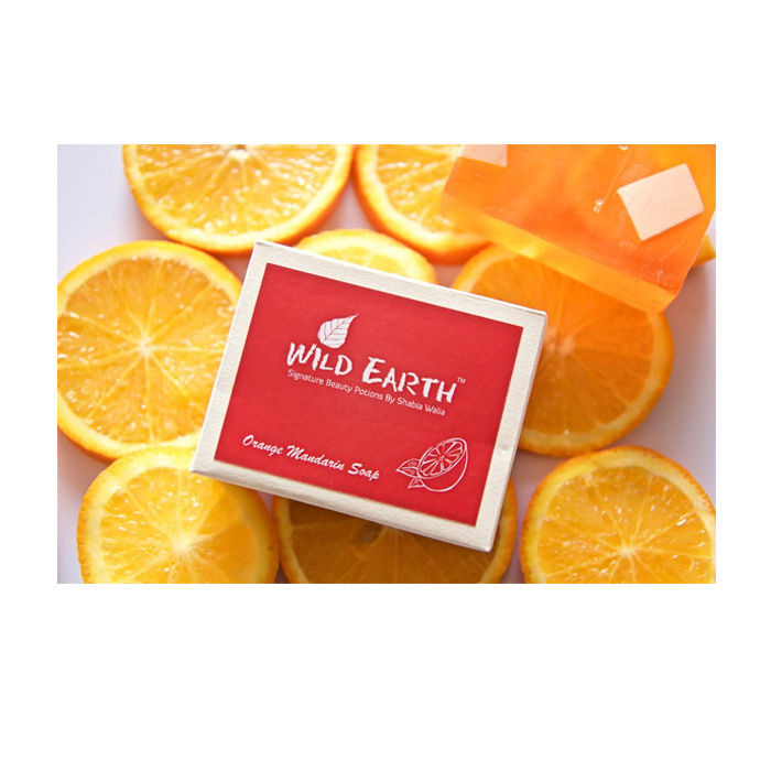 Buy Wild Earth Exotic Orange Mandarin Soap (100 g) - Purplle