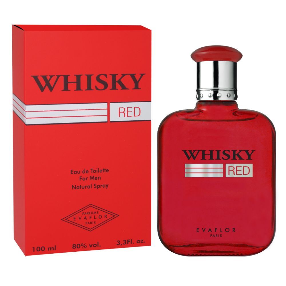 Buy Evaflor Whisky Red For Men Edt (100 ml) - Purplle