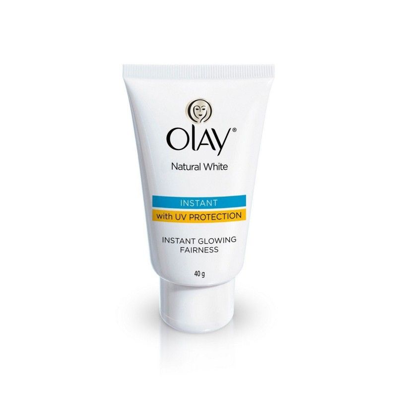 Buy Olay Natural White Light Instant Glowing Fairness Skin Cream (40 g) - Purplle