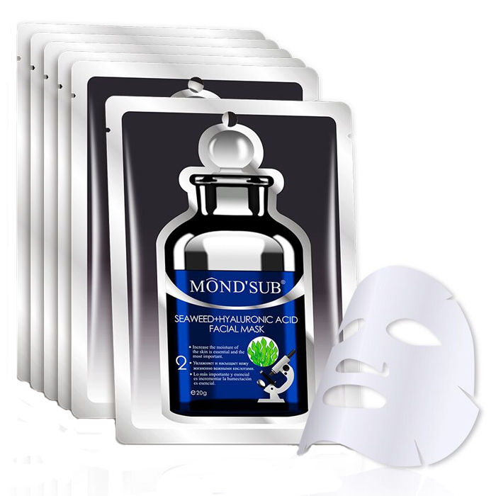 Buy Mond'Sub Seaweed+Hyaluronic Acid Face Mask Sheet Pack Of 2 - Purplle