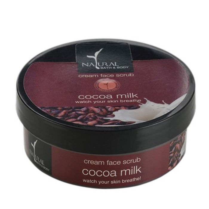 Buy Natural Bath & Body Cocoa Milk Cream Face Scrub (100 ml) - Purplle