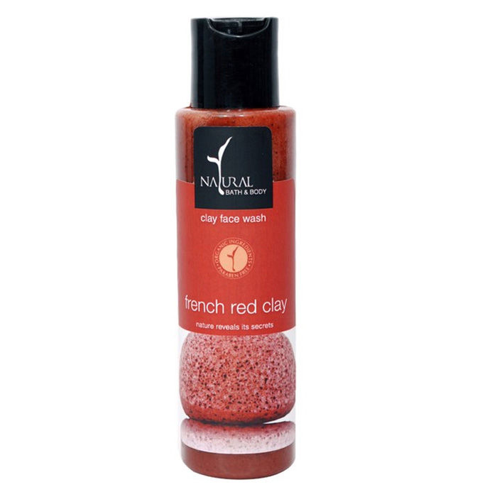 Buy Natural Bath & Body Red Clay Face Wash (100 ml) - Purplle