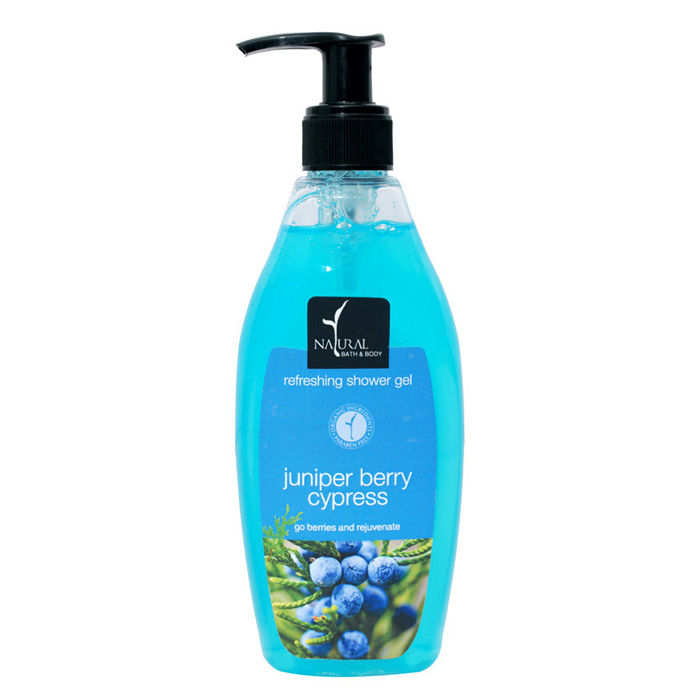 Buy Natural Bath & Body Juniperberry Cypress Refreshing Shower Gel (250 ml) - Purplle