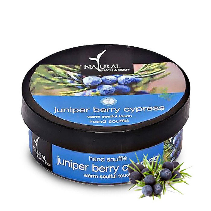 Buy Natural Bath & Body Juniper Berry And Cypress Hand Souffle (100 ml) - Purplle