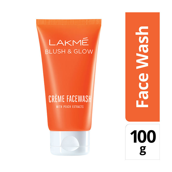 Buy Lakme Peach Creme Face Wash (100 g) - Purplle