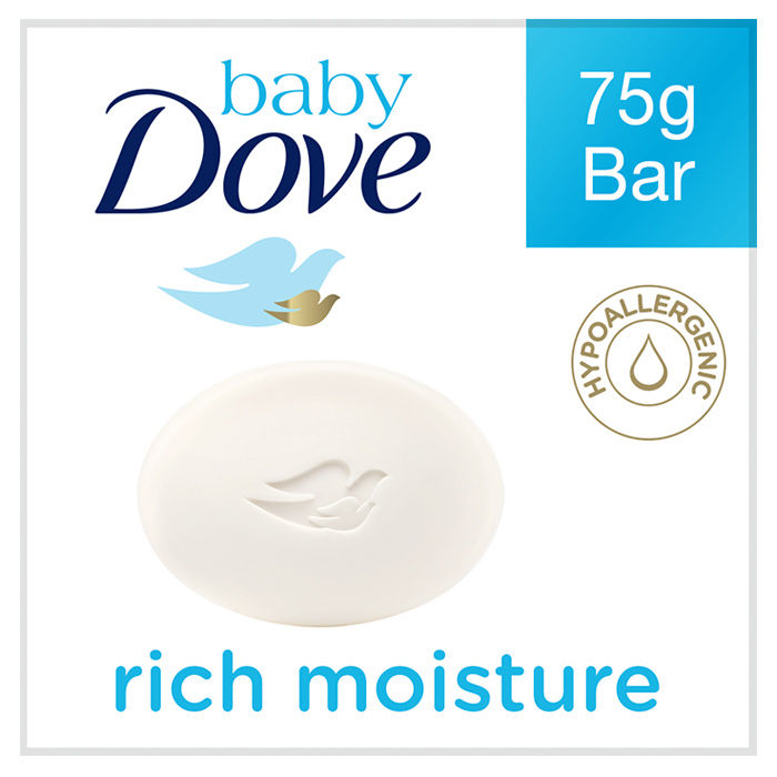 Buy Dove Baby Bar Rich Moisture (75 g) - Purplle