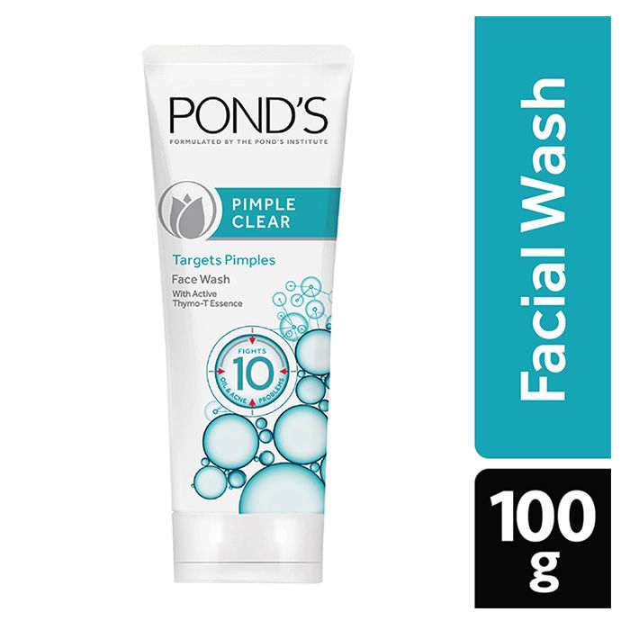 Buy POND'S Pimple Clear Face Wash (100 g) - Purplle
