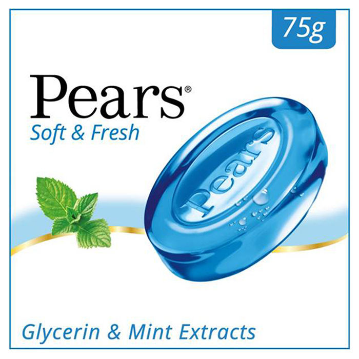Buy Pears Soft & Fresh Soap Bar (75 g) - Purplle