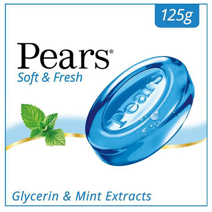 Buy Pears Soft & Fresh Soap Bar (125 g) - Purplle