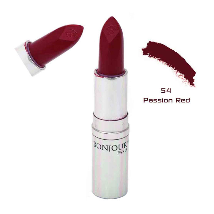 Buy Bonjour Paris Creme Matt Lipstick Passion Red (4.2 g) - Purplle