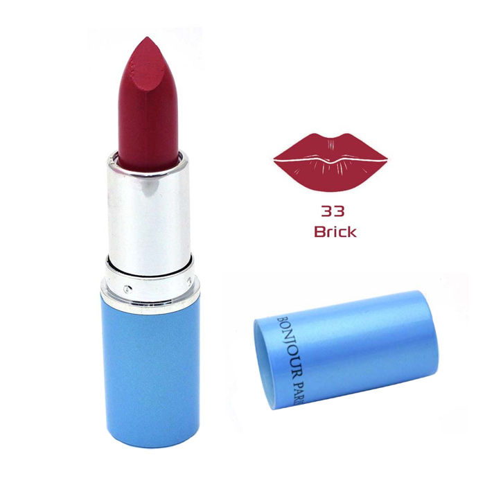 Buy Bonjour Paris Enrich Matt Lipstick Brick (4.2 g) - Purplle