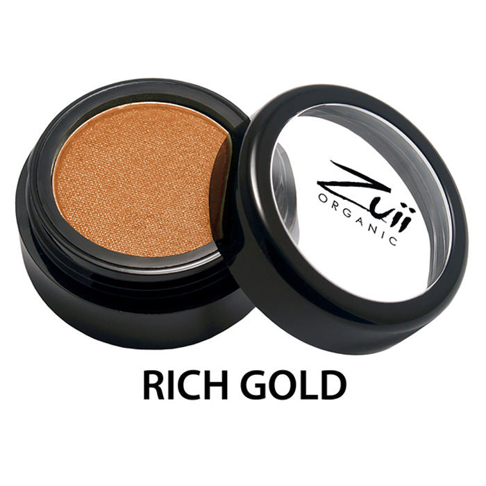 Buy Zuii Organic Certified Flora Eyeshadow Rich Gold (1.5 g) - Purplle