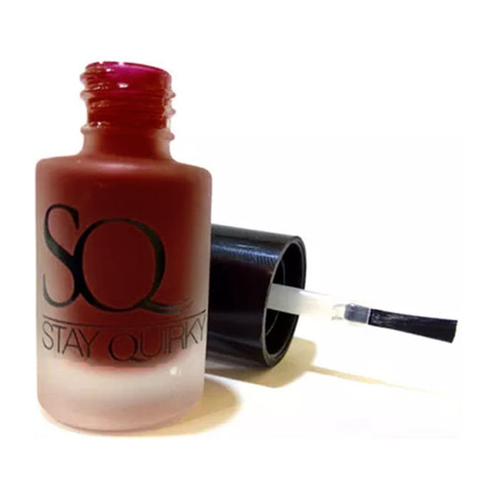Buy Stay Quirky Nail Polish, Matte, Red - You Matte my Day 1051 (6 ml) - Purplle