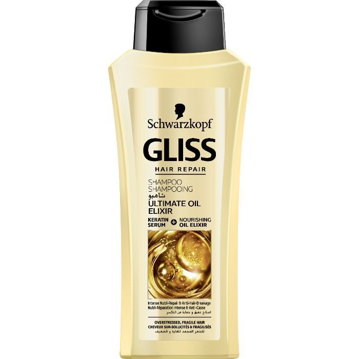 Buy Schwarzkopf Gliss Hair Repair With Liquid Keratin Ultimate Oil Elixir Shampoo (400 ml) - Purplle