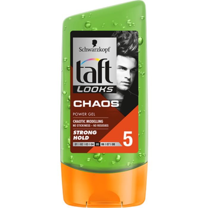 Buy Schwarzkopf Taft All Weather Looks Chaos Power Gel Ultra Strong Hold (150 ml) - Purplle