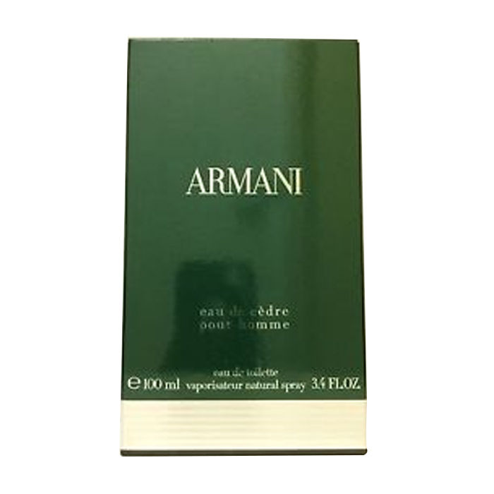 Buy Giorgio Armani Eau De Cedre Pour Homme Eau De Toilette (100 ml) - Purplle