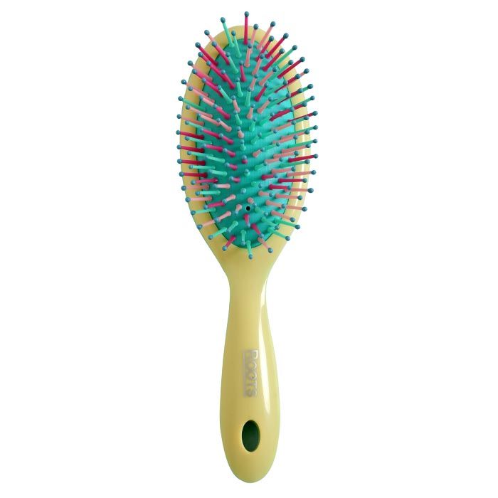 Buy Roots Color Glam Cushion Brush Yellow & Green - Purplle