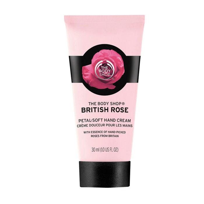 Buy The Body Shop British Rose Hand Cream (30 ml) - Purplle