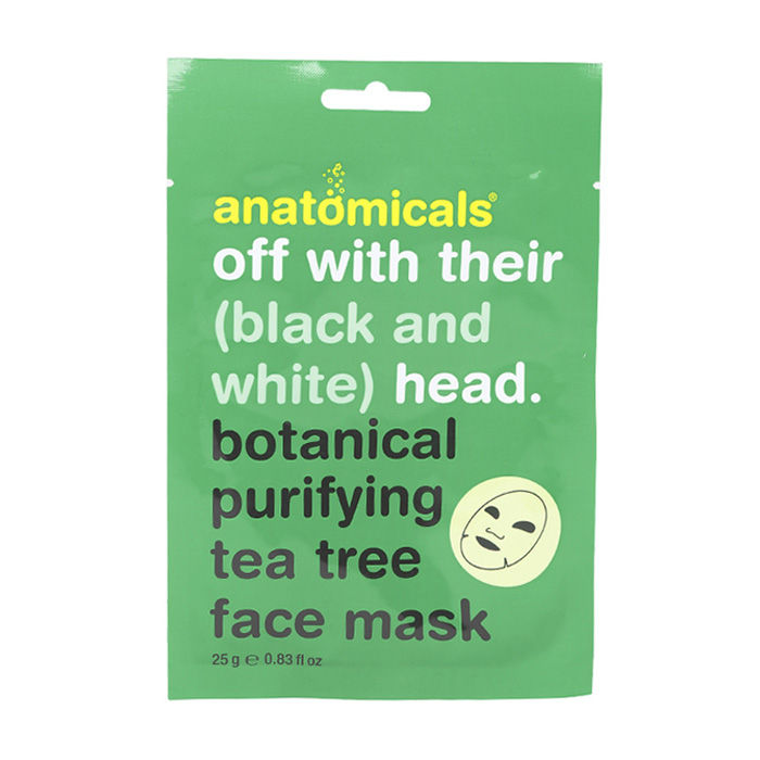 Buy Anatomicals Tea Tree Botanical Cloth Face Mask (25 g) - Purplle